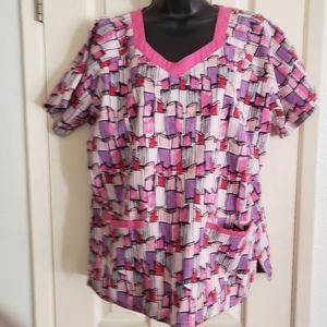 Women scrub top size medium